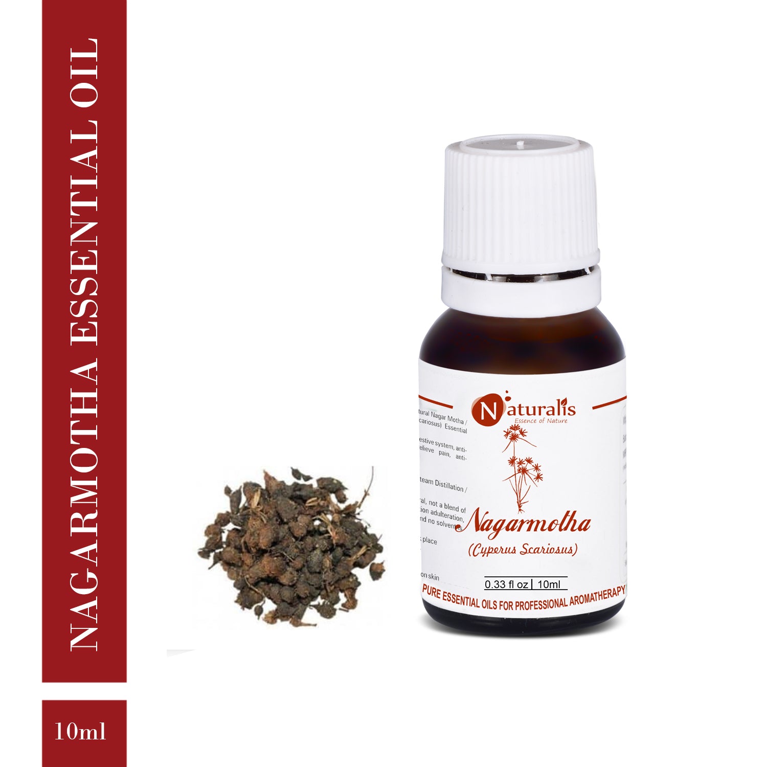 Nagarmotha Essential Oil by Naturalis - Pure & Natural - Naturalis