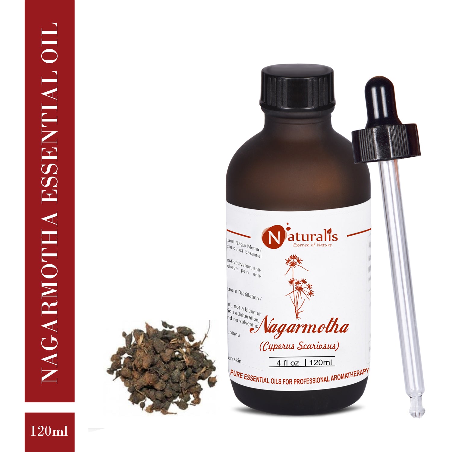 Nagarmotha Essential Oil by Naturalis - Pure & Natural - Naturalis