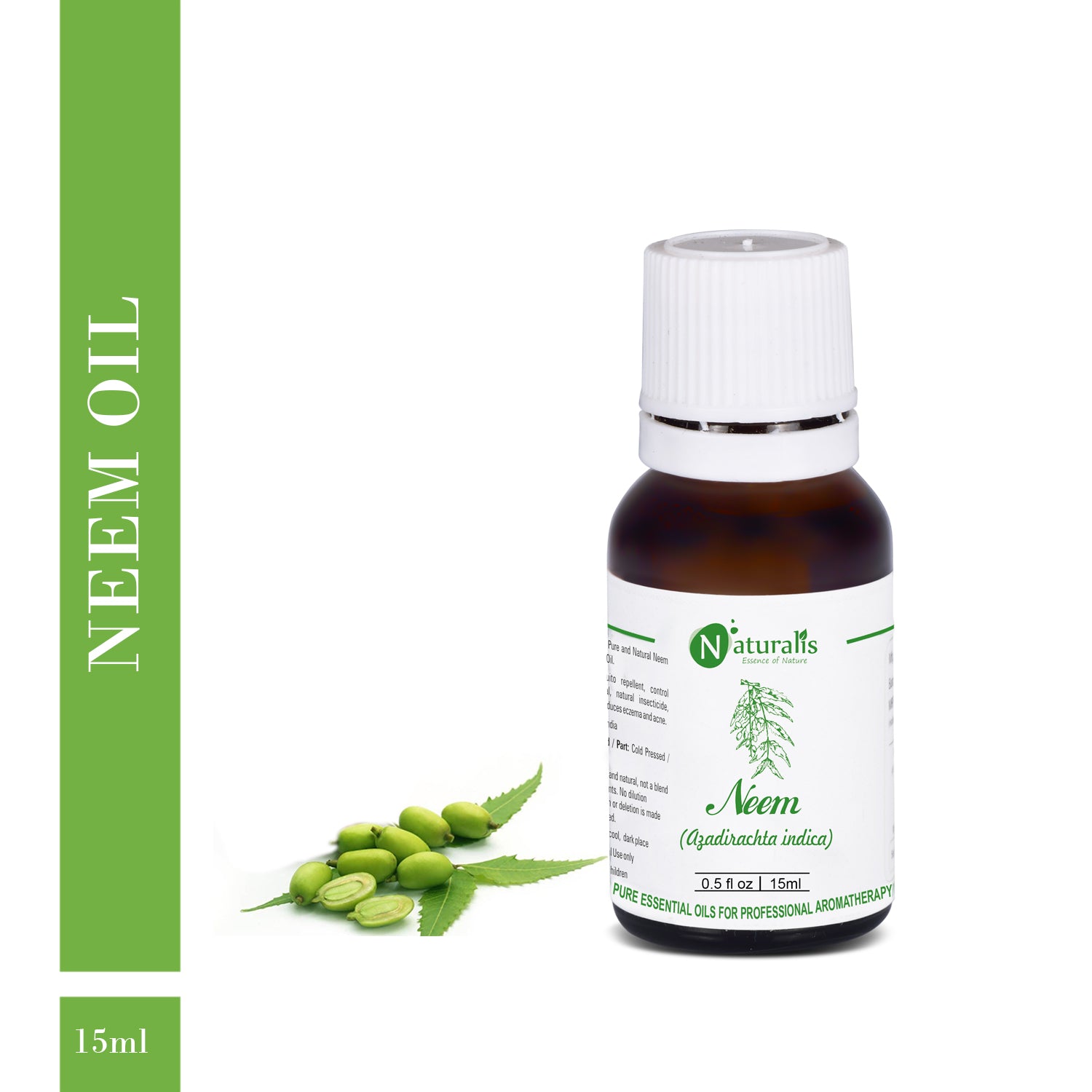 Coldpress Raw Neem Oil by Naturalis - Pure & Natural - Naturalis