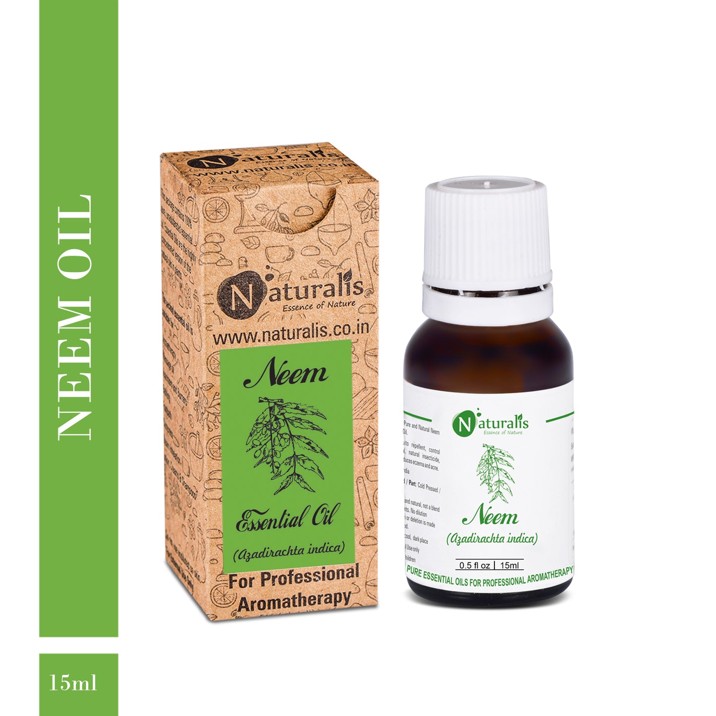 Coldpress Raw Neem Oil by Naturalis - Pure & Natural - Naturalis