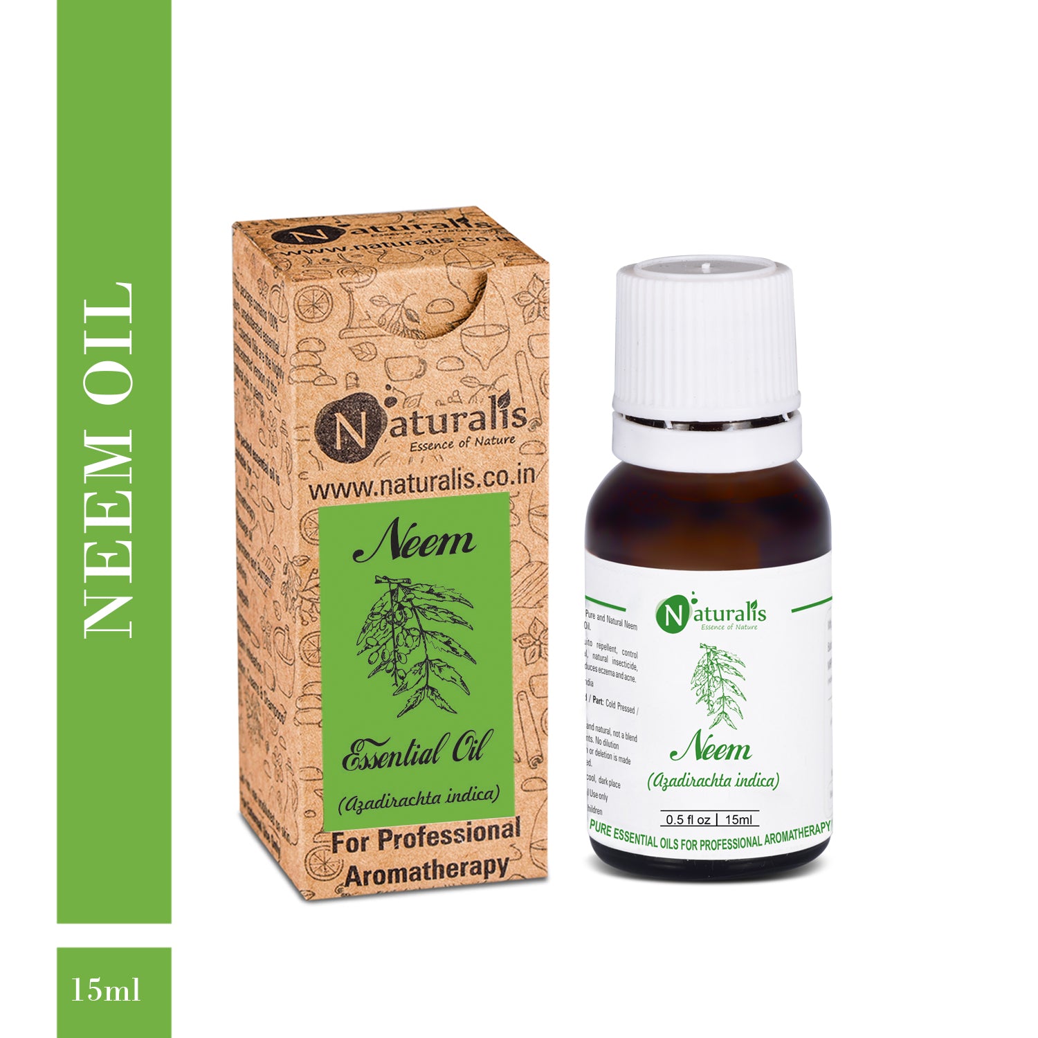 Coldpress Raw Neem Oil by Naturalis - Pure & Natural - Naturalis