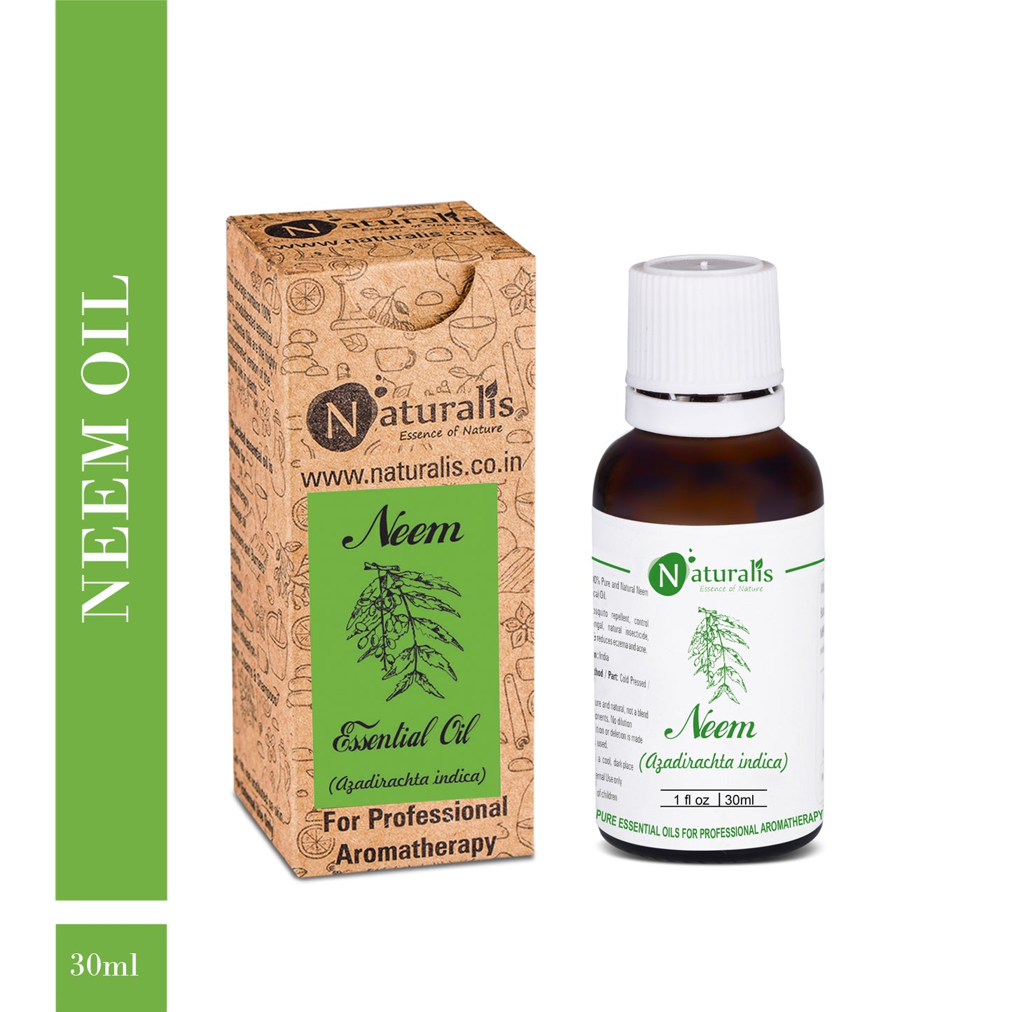 Coldpress Raw Neem Oil by Naturalis - Pure & Natural - Naturalis