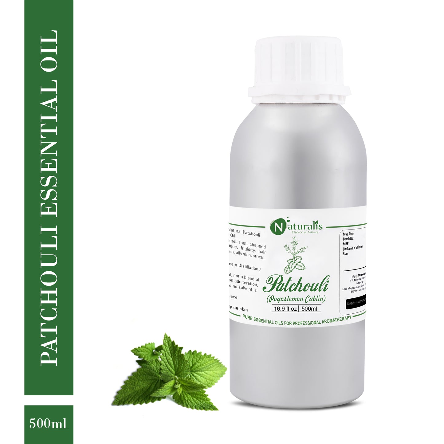 Patchouli Essential Oil by Naturalis - Pure & Natural - Naturalis