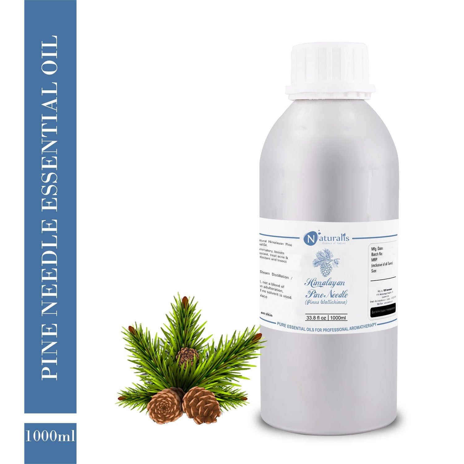 Himalayan Pine Needle Needle Essential Oil by Naturalis - Pure & Natural - Naturalis