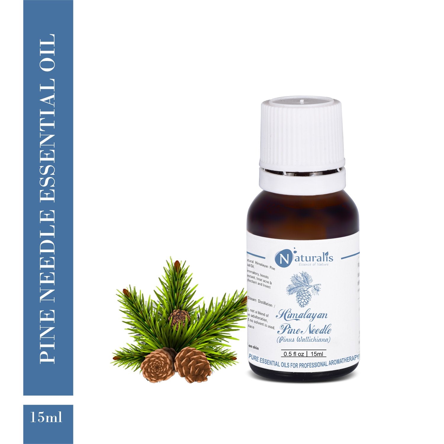 Himalayan Pine Needle Needle Essential Oil by Naturalis - Pure & Natural - Naturalis