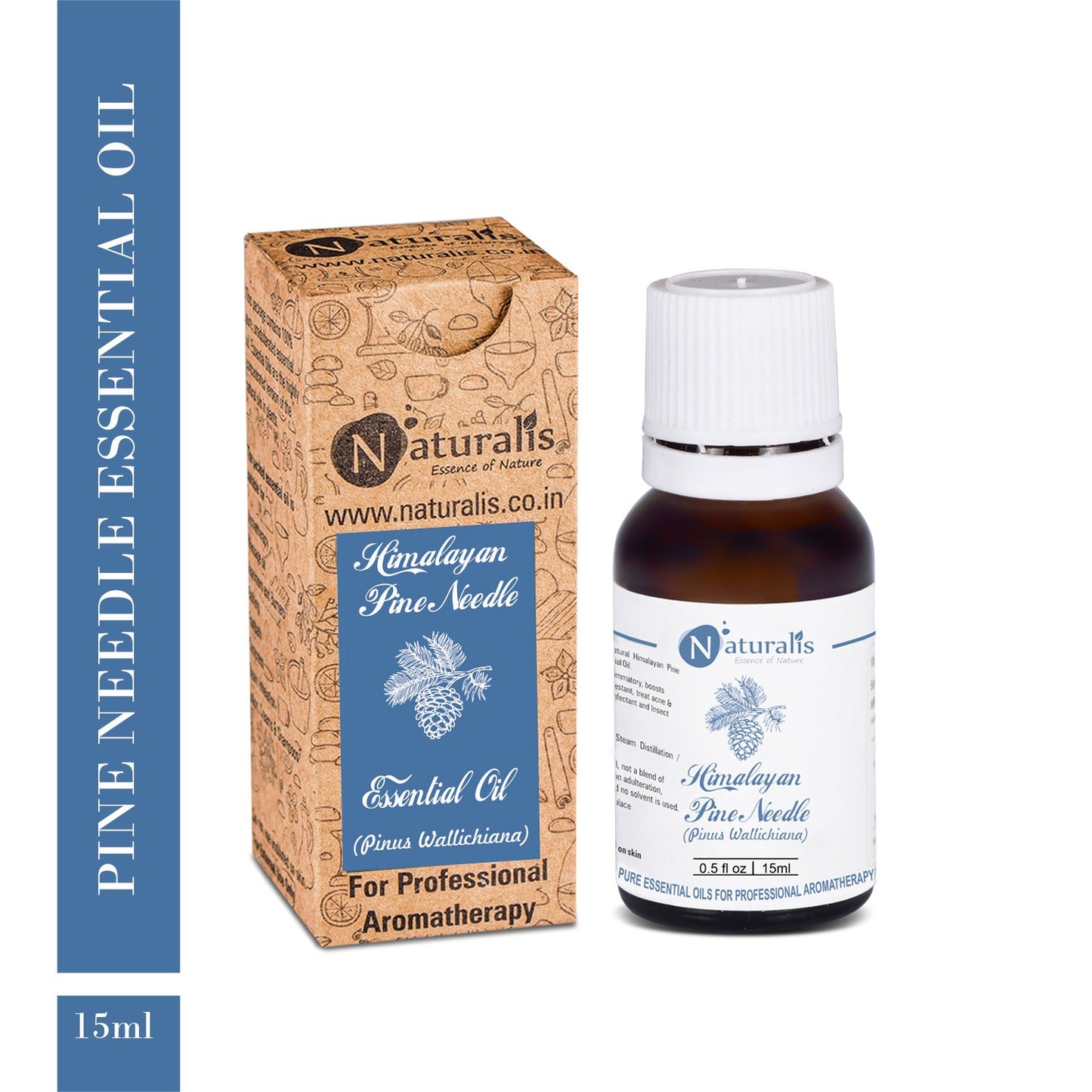 Himalayan Pine Needle Needle Essential Oil by Naturalis - Pure & Natural - Naturalis
