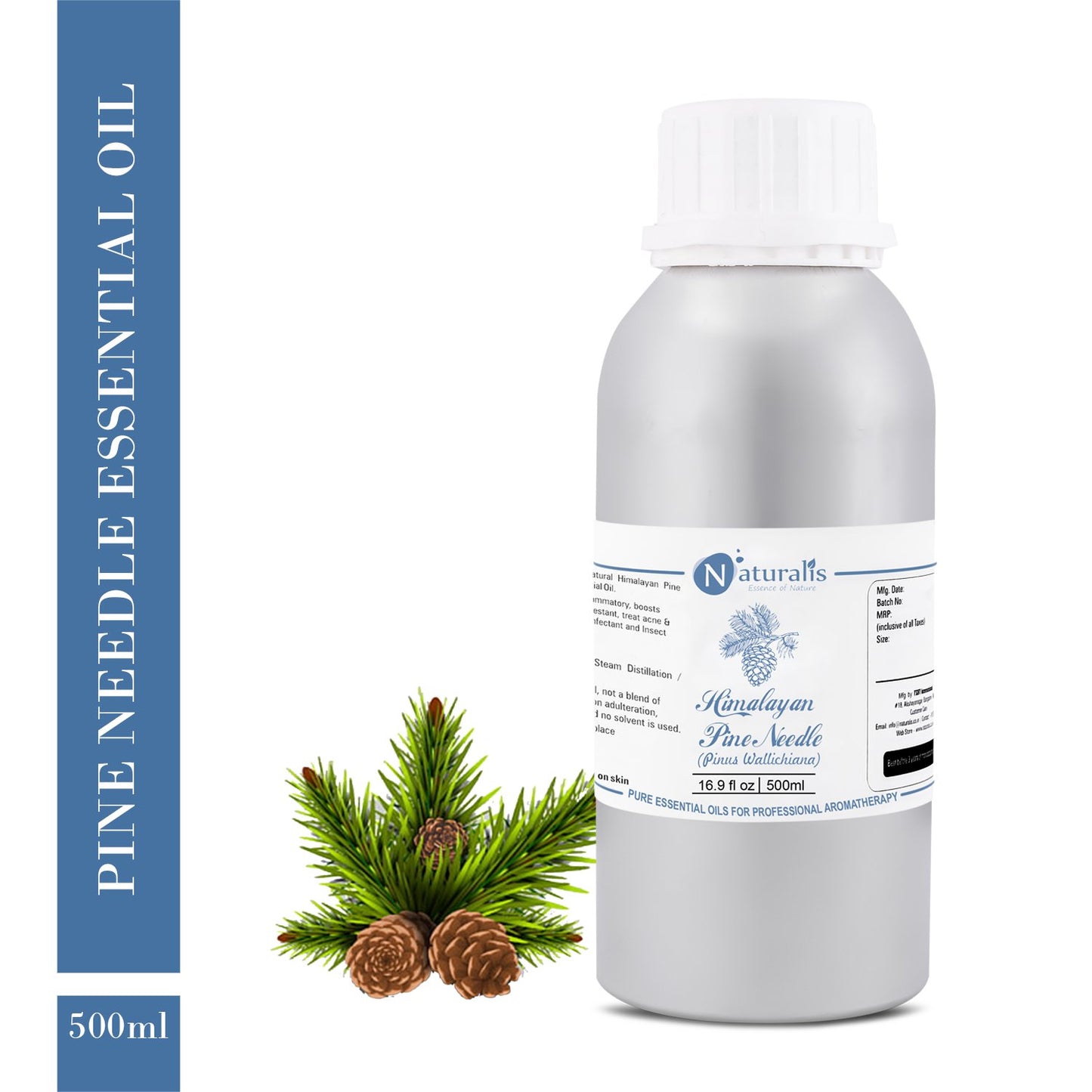 Himalayan Pine Needle Needle Essential Oil by Naturalis - Pure & Natural - Naturalis