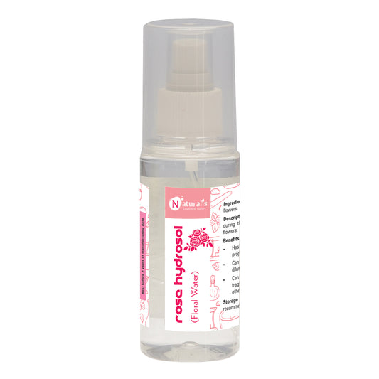 Naturalis Rose Water Toner Facial Spray - For Healthy, Glowing, Irresistible Skin & Hair - Rejuvenating & Refreshing Face Mist - Naturalis