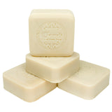 Hand-Milled Luxury Orange Solid Soap Bar, Made using century-old Cold Process Method - 100gms Pack of 4
