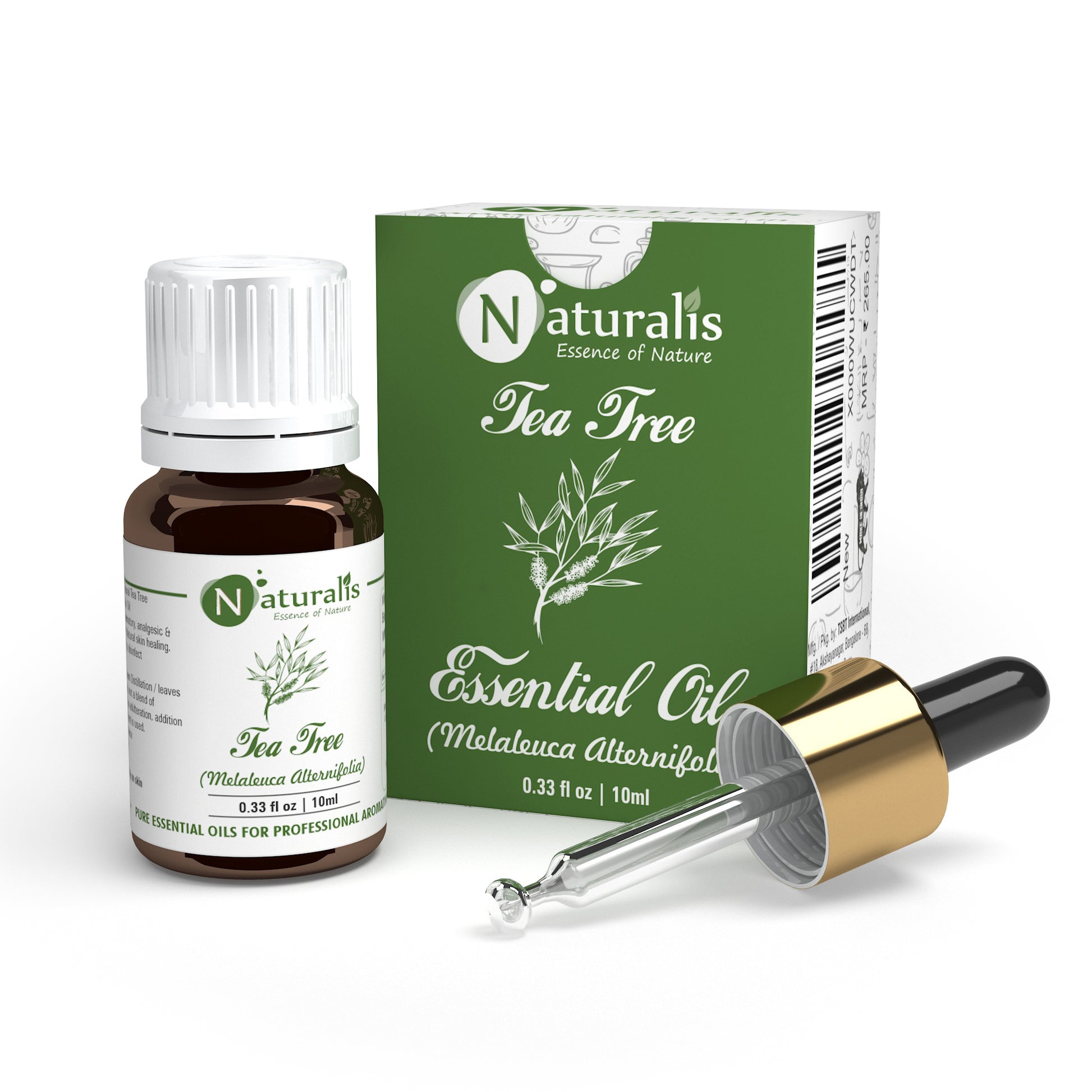 Tea Tree Essential Oil by Naturalis - Pure & Natural - Naturalis