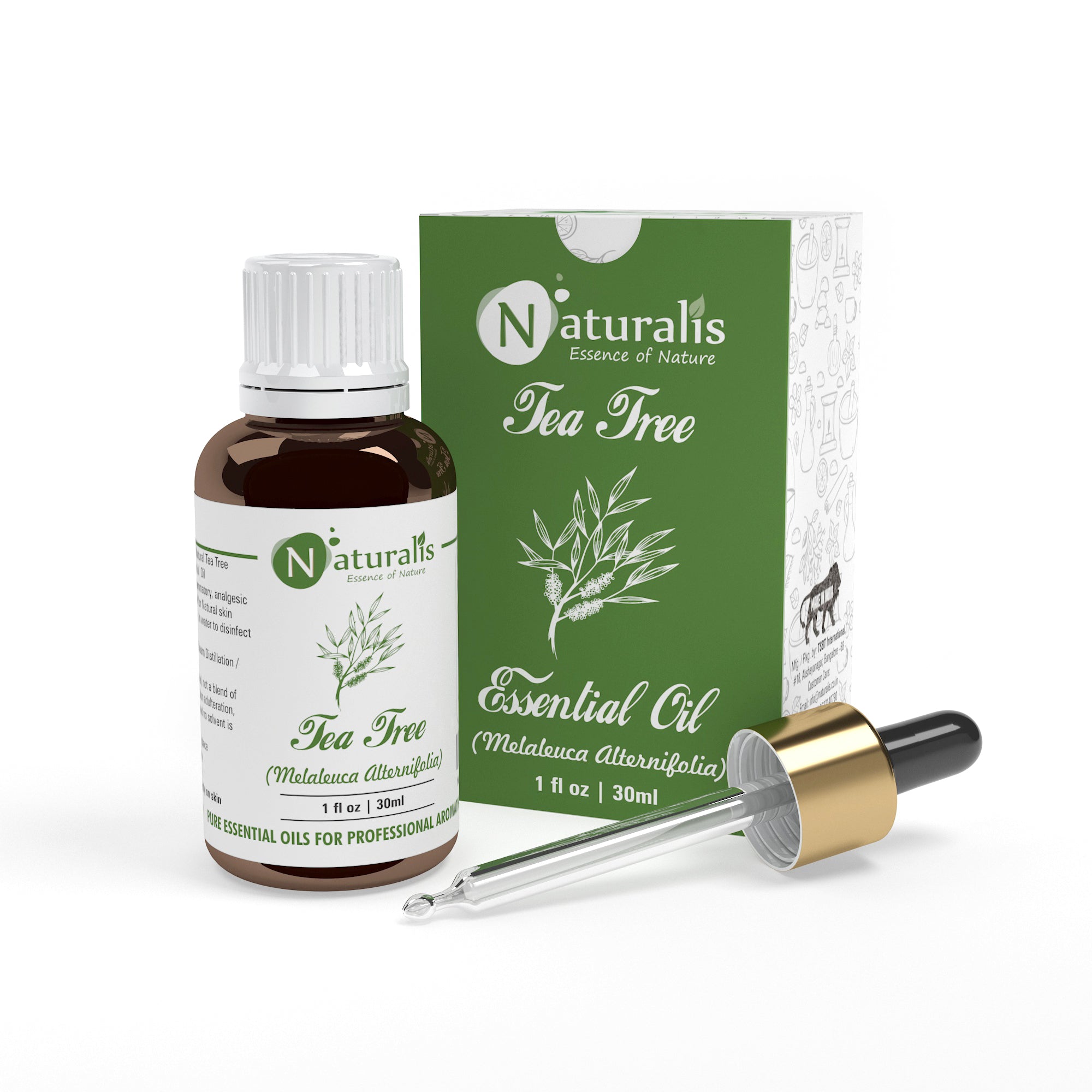 Tea Tree Essential Oil by Naturalis - Pure & Natural - Naturalis