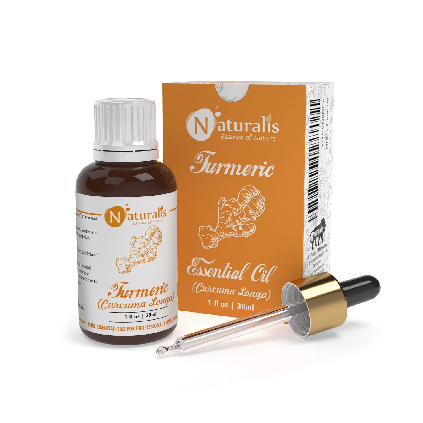 Turmeric Essential Oil by Naturalis - Pure & Natural - Naturalis