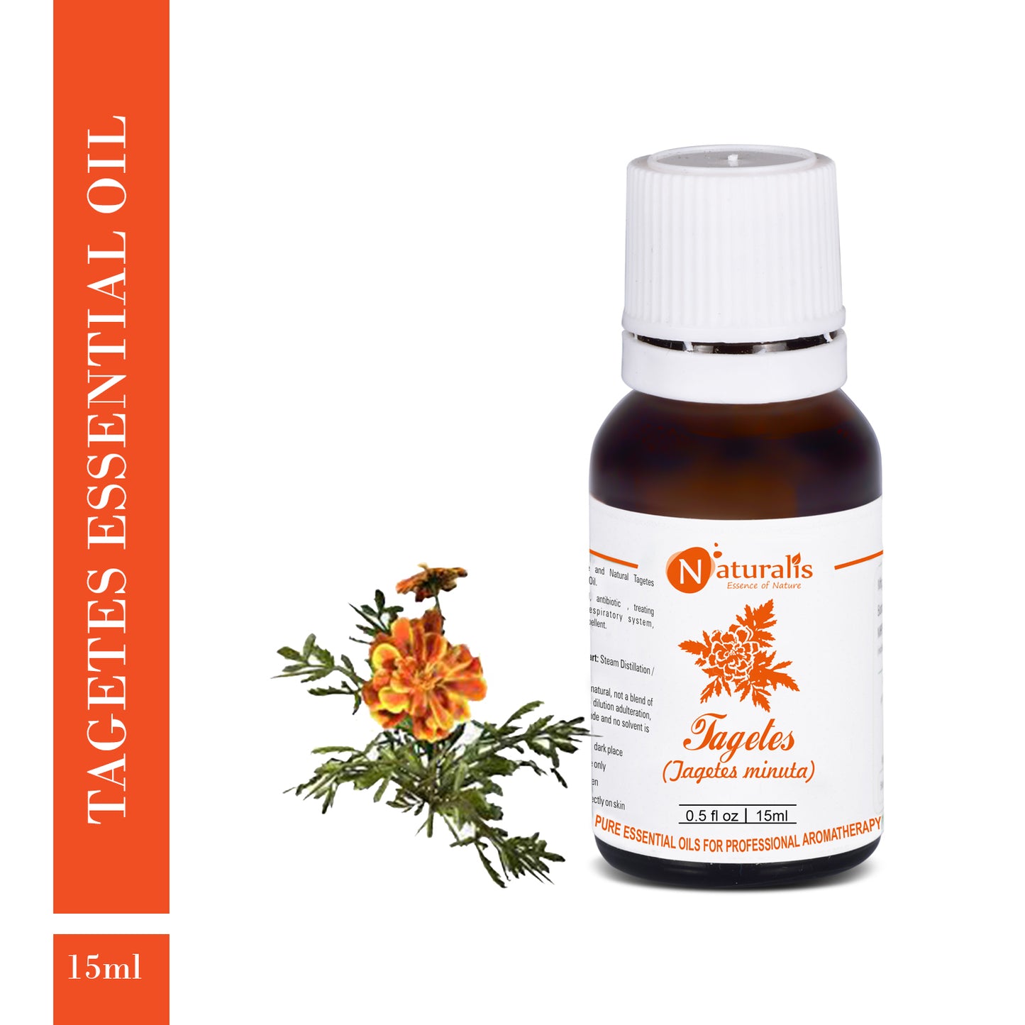 Tagetes Essential Oil by Naturalis - Pure & Natural - Naturalis