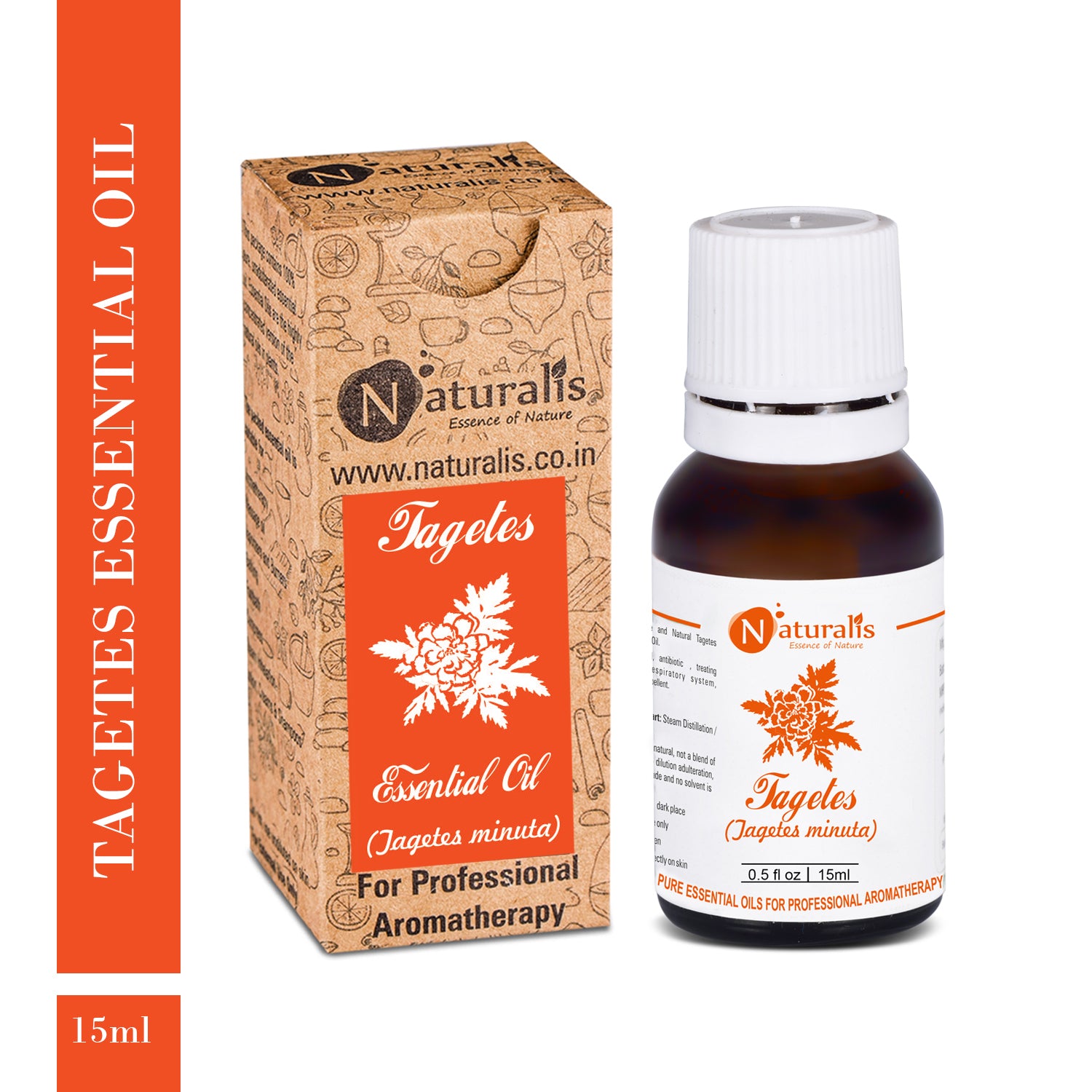 Tagetes Essential Oil by Naturalis - Pure & Natural - Naturalis