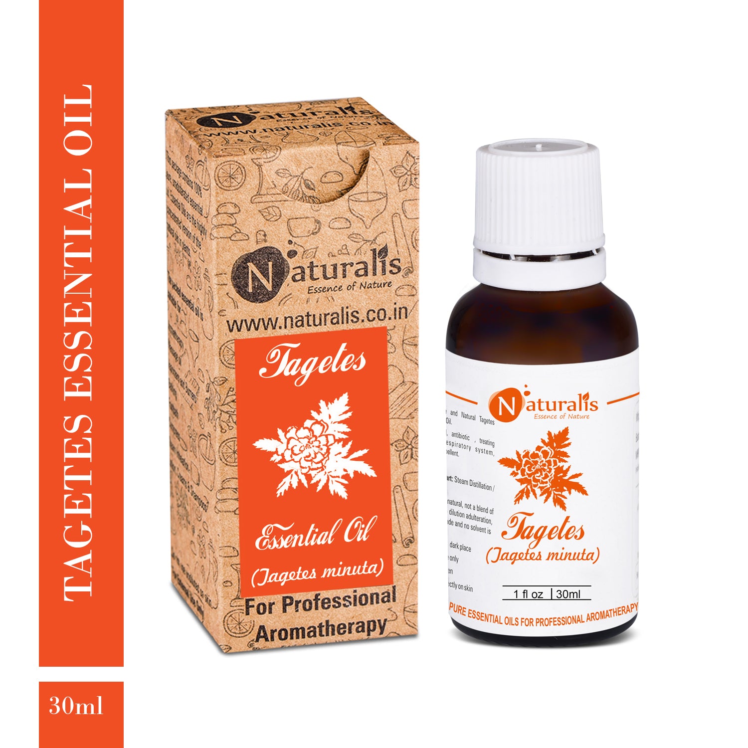 Tagetes Essential Oil by Naturalis - Pure & Natural - Naturalis