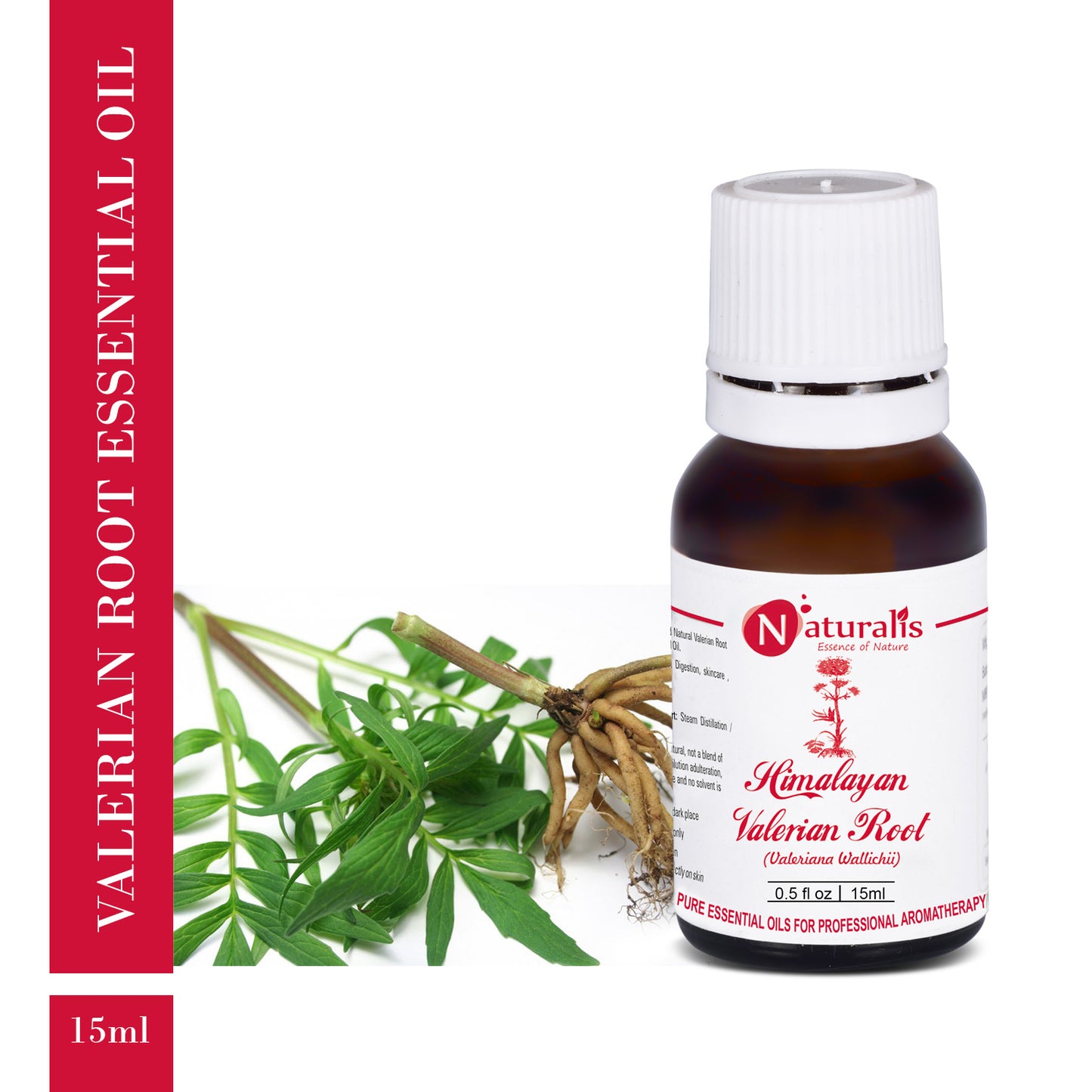Himalayan Valerian Root Essential Oil by Naturalis -Pure & Natural - Naturalis