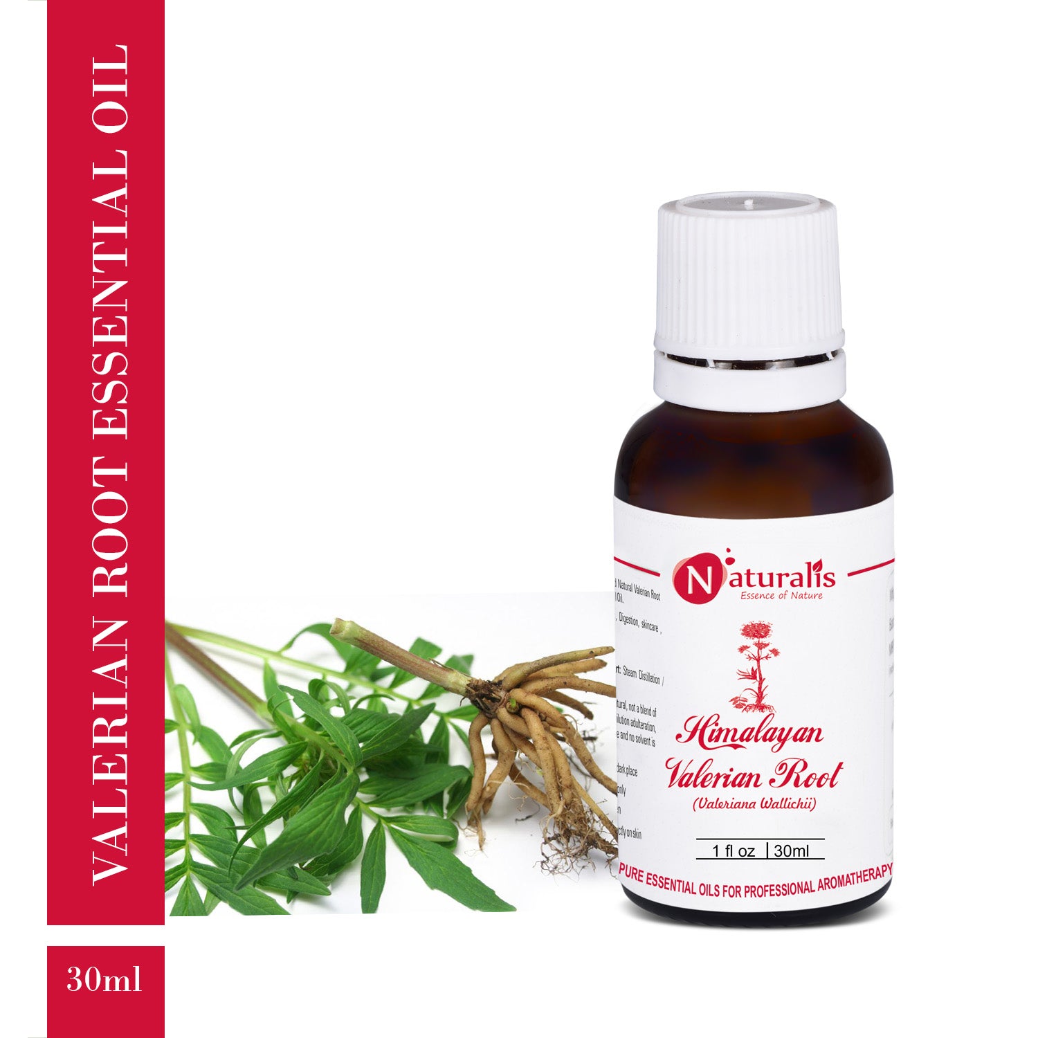 Himalayan Valerian Root Essential Oil by Naturalis -Pure & Natural - Naturalis