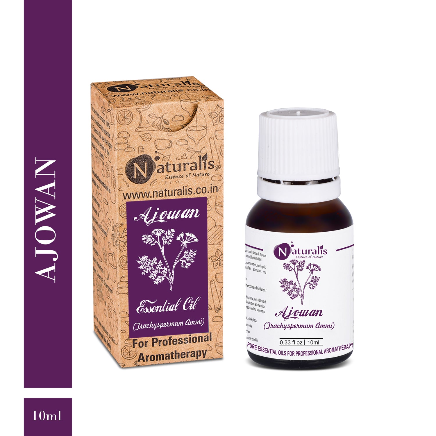 Naturalis Ajwain / Ajowan Essential Oil - Naturalis
