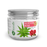 Aloe Vera Gel with Rose extract for Skin, Face, Acne Scars, Moisturizer & Dark Circles (300 Gms)