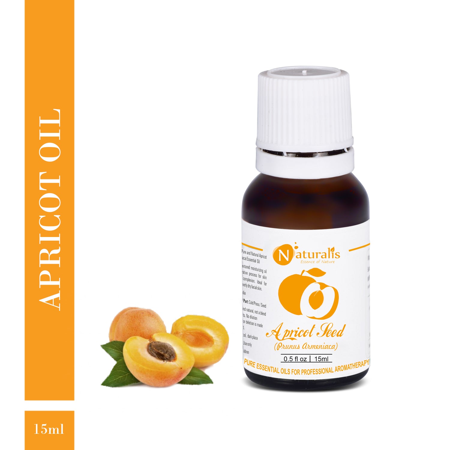 Coldpress Apricot Carrier Oil by Naturalis - Pure & Natural - Naturalis