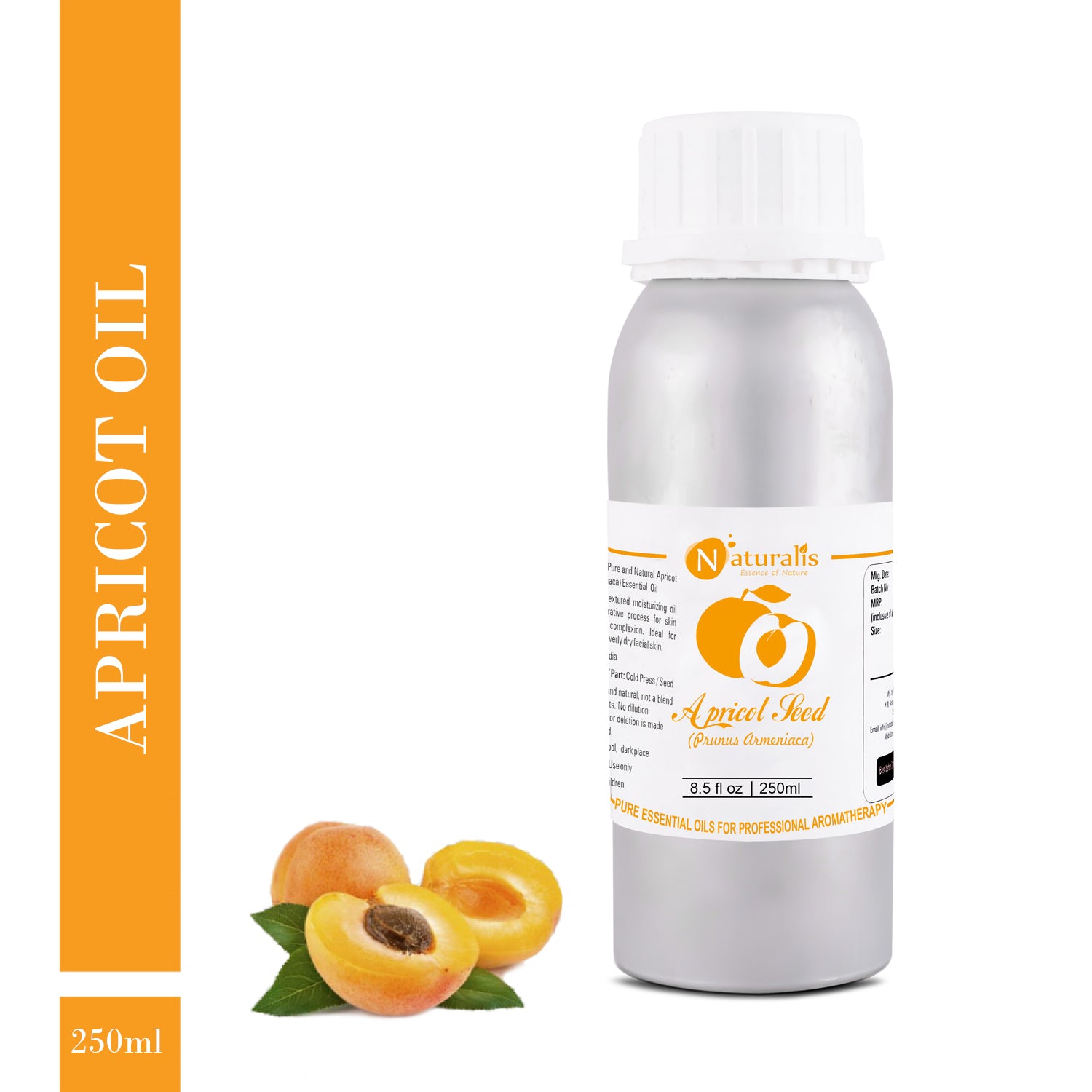 Coldpress Apricot Carrier Oil by Naturalis - Pure & Natural - Naturalis