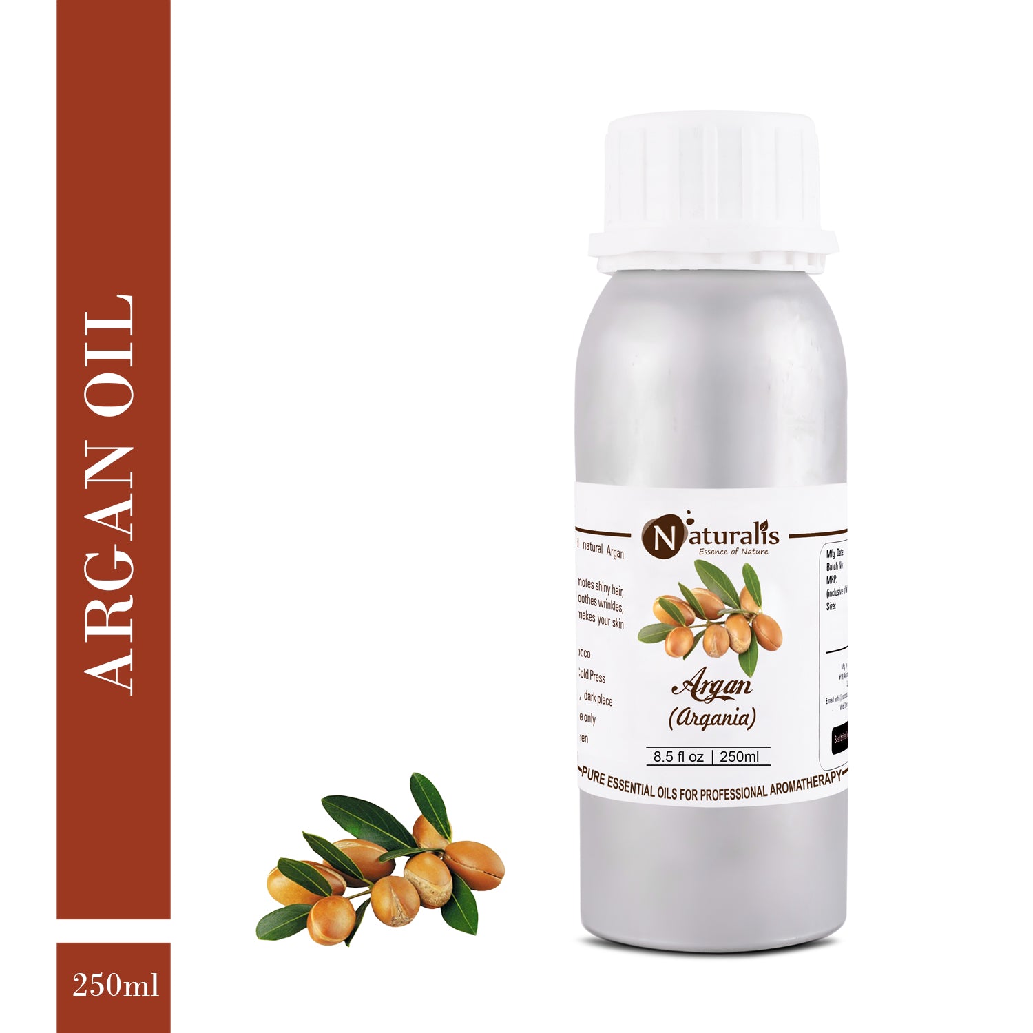 Argan Carrier Oil by Naturalis - Pure Natural - Naturalis