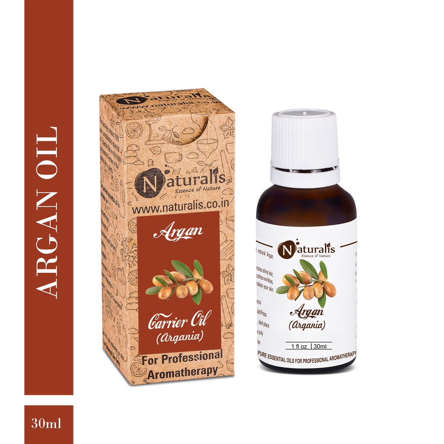 Argan Carrier Oil by Naturalis - Pure Natural - Naturalis