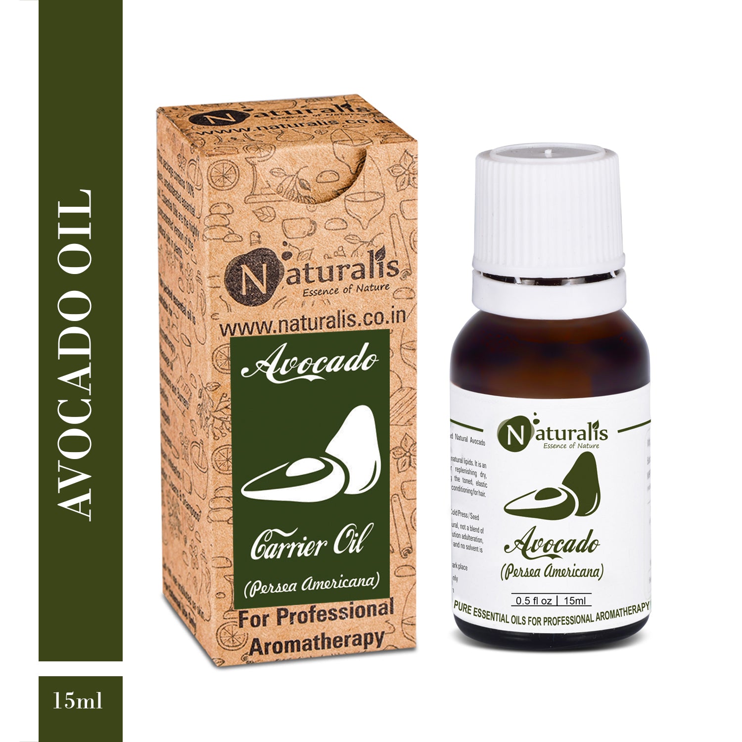 Avocado Carrier Oil by Naturalis - Pure Natural - Naturalis