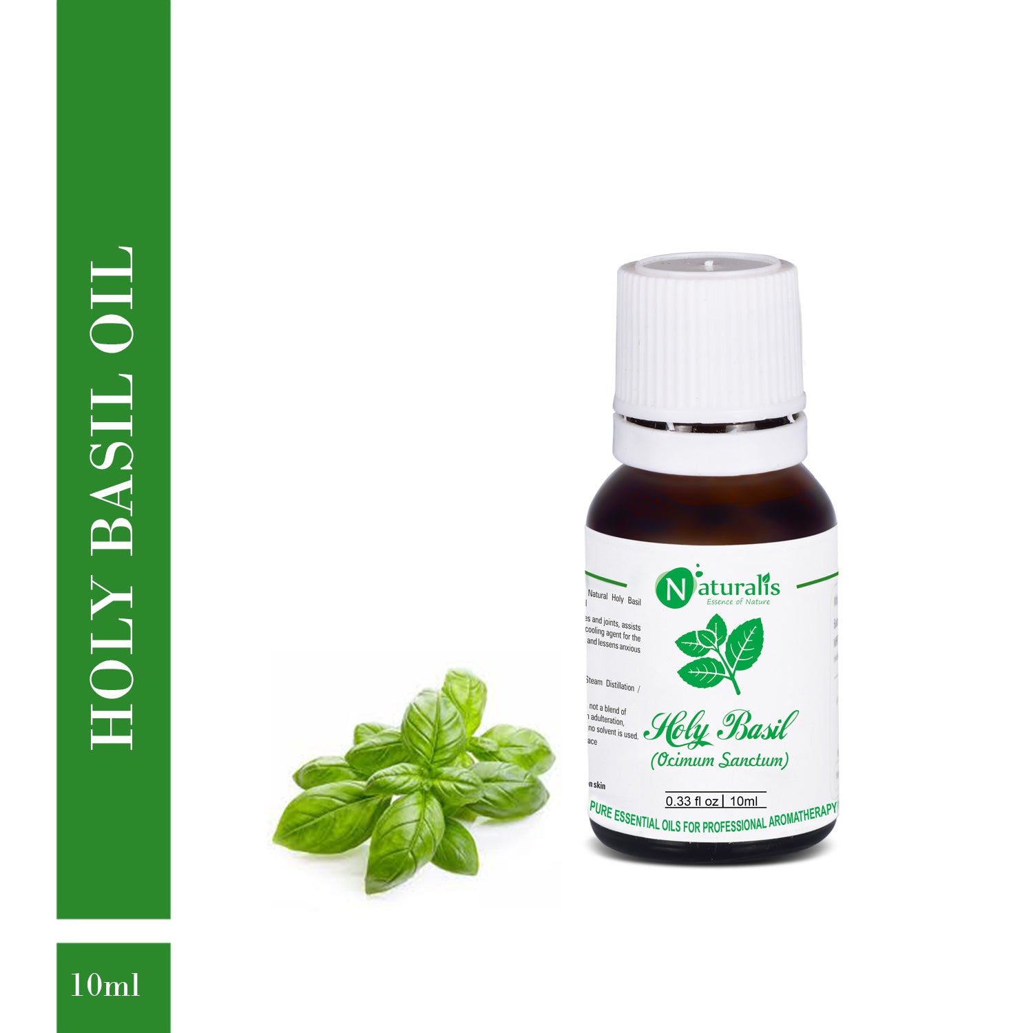 Holy Basil Essential Oil by Naturalis - Pure & Natural - Naturalis