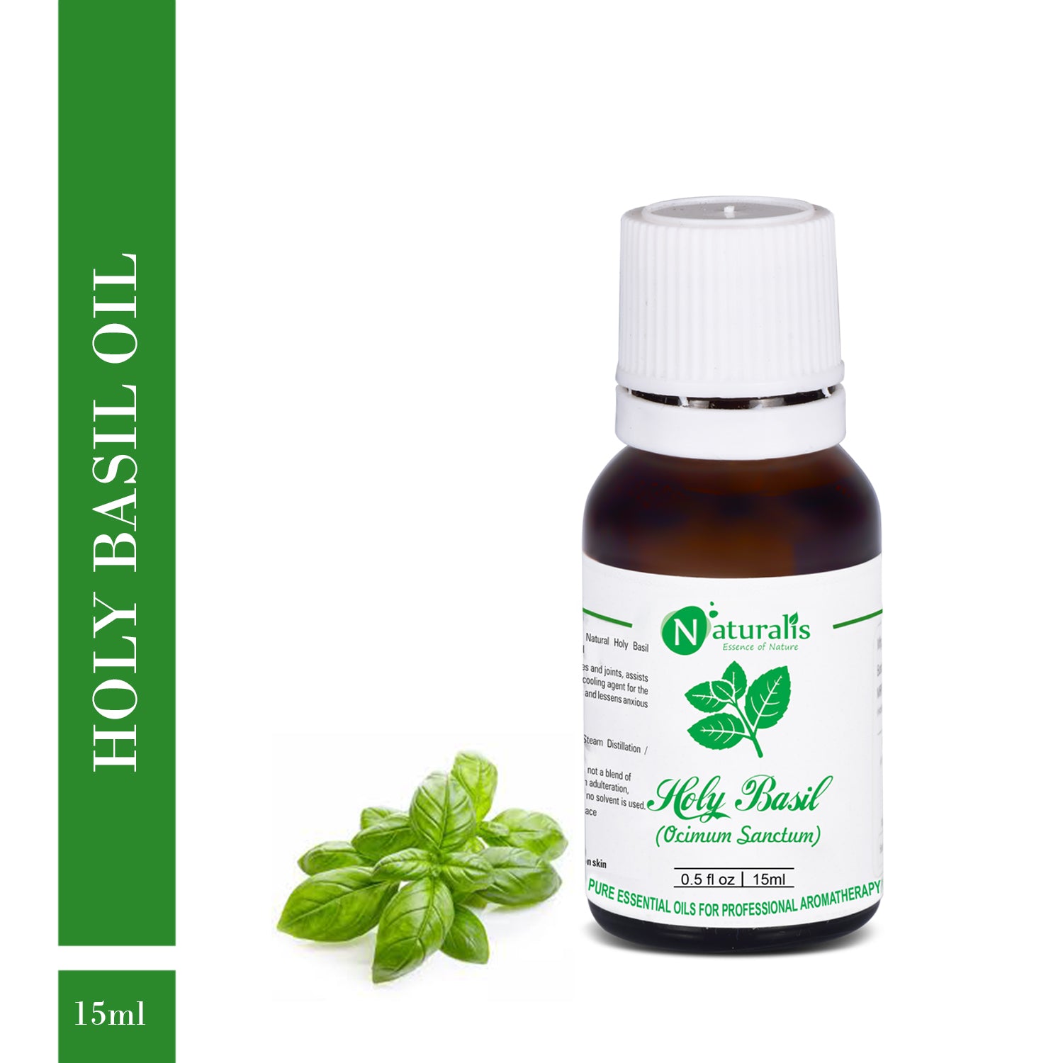 Holy Basil Essential Oil by Naturalis - Pure & Natural - Naturalis