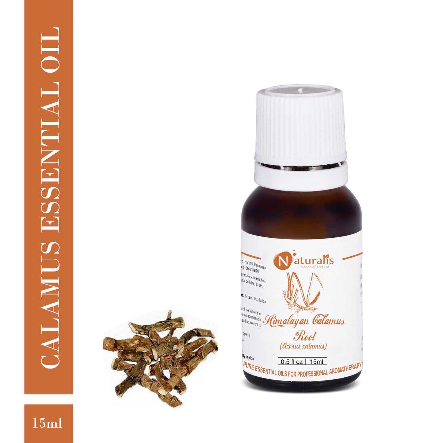 Himalayan Calamus Essential Oil by Naturalis - Pure & Natural - Naturalis