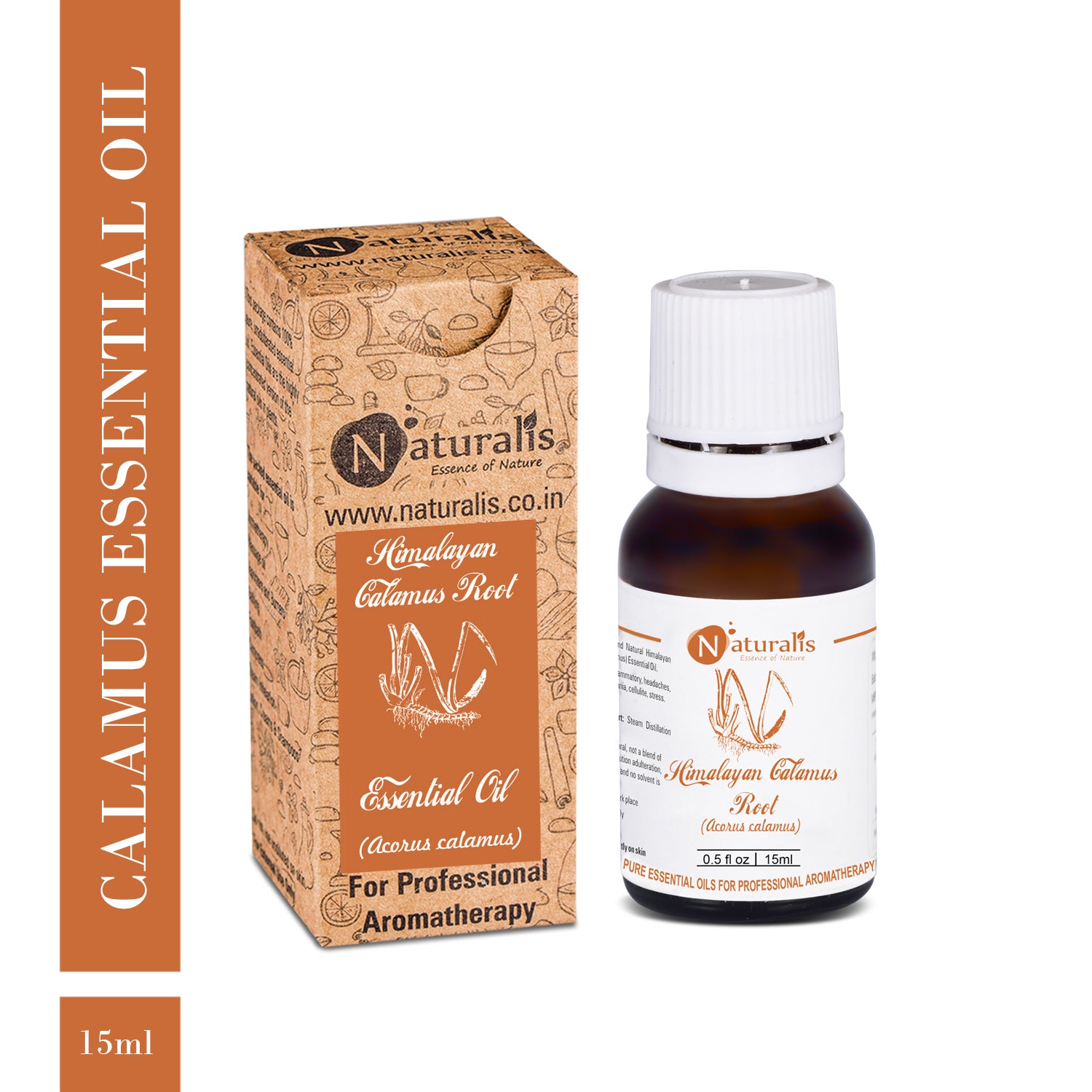 Himalayan Calamus Essential Oil by Naturalis - Pure & Natural - Naturalis