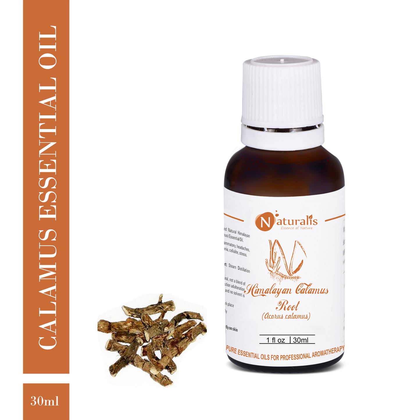 Himalayan Calamus Essential Oil by Naturalis - Pure & Natural - Naturalis