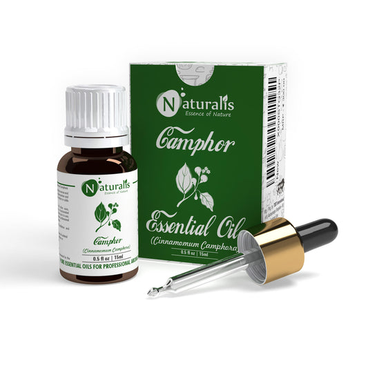 Naturalis Essence of Nature Camphor Essential Oil for Skin & Hair Care - Naturalis