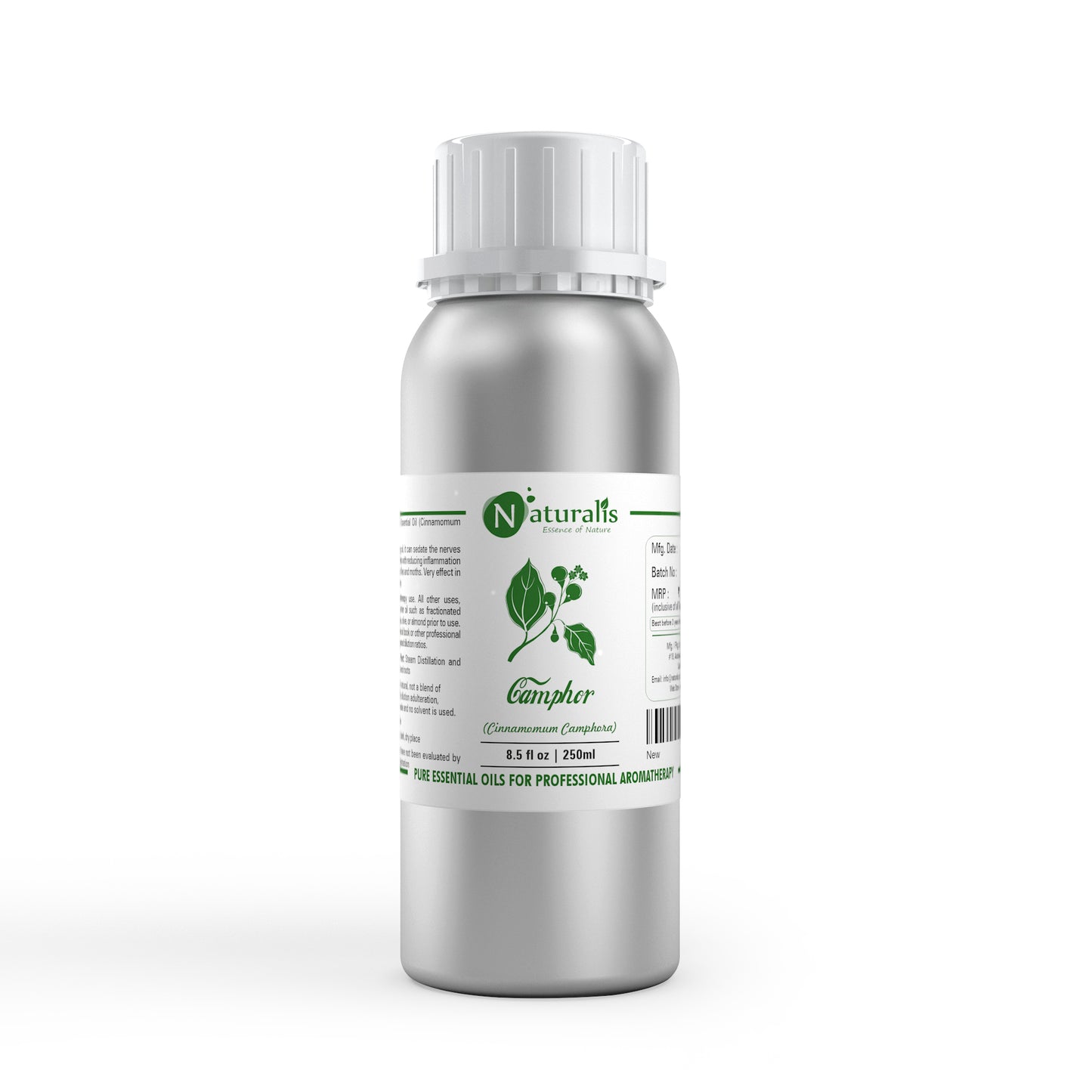 Naturalis Essence of Nature Camphor Essential Oil for Skin & Hair Care - Naturalis