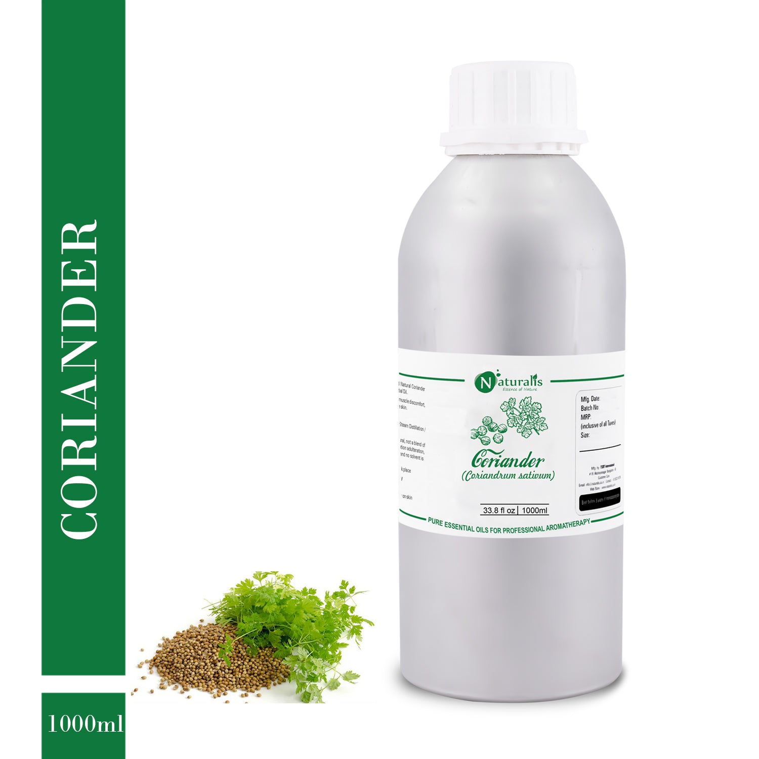 Naturalis Coriander Essential Oil - Naturalis