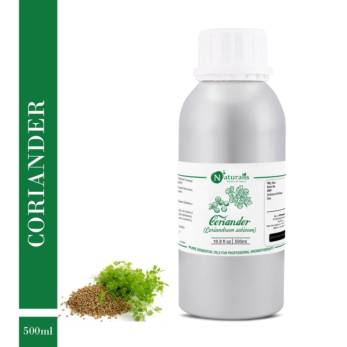 Naturalis Coriander Essential Oil - Naturalis