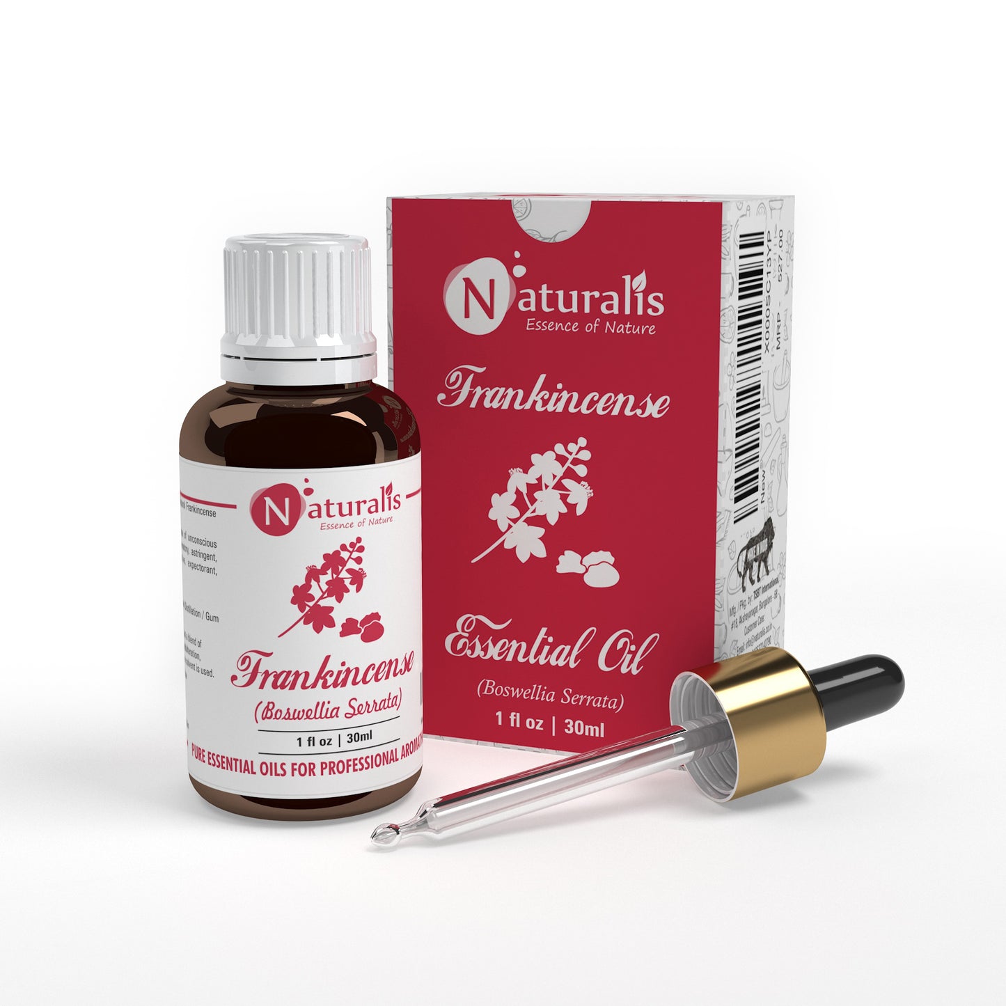 Frankincense Essential Oil by Naturalis- Pure & Natural - Naturalis
