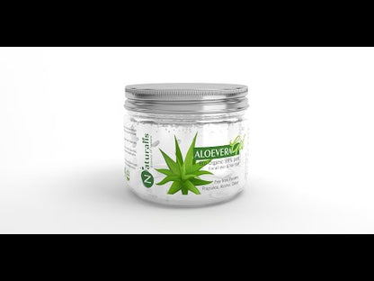 Natural Aloe Vera Gel - Ideal for Skin, Face, Acne Scars, Hair Care, Moisturizer & Dark Circles (300 Gms)