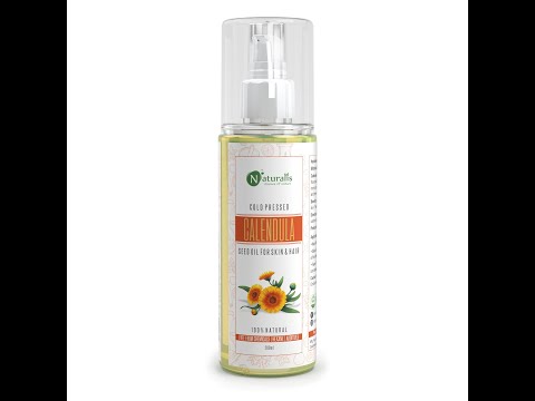 Calendula Carrier Oil for Skin care & Hair care, 200ml