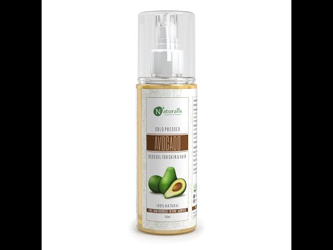 100% Pure Avocado Oil – Cold-Pressed Carrier Oil for Skin & Hair, 200ml