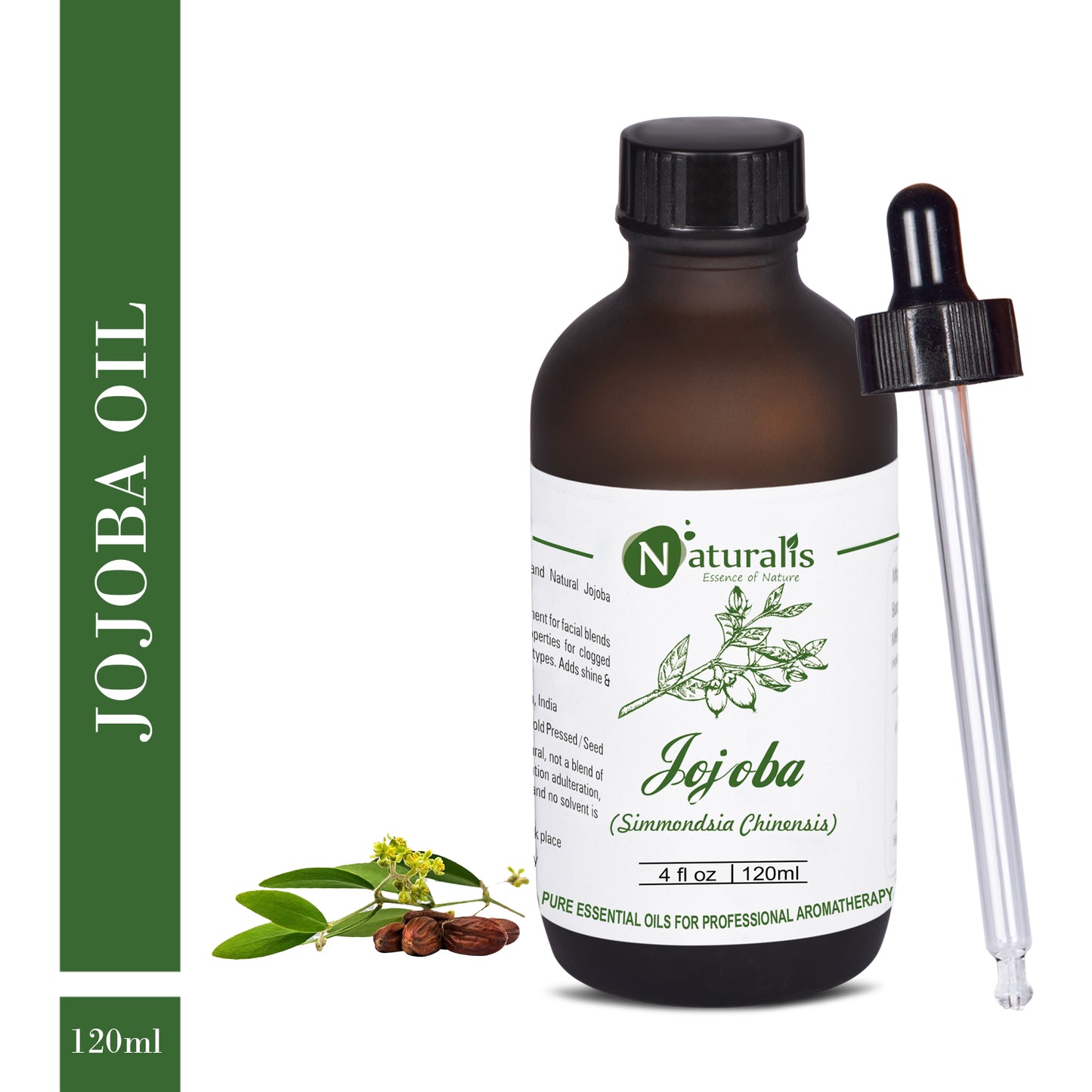 Coldpress Jojoba Carrier Oil by Naturalis - Pure & Natural - Naturalis