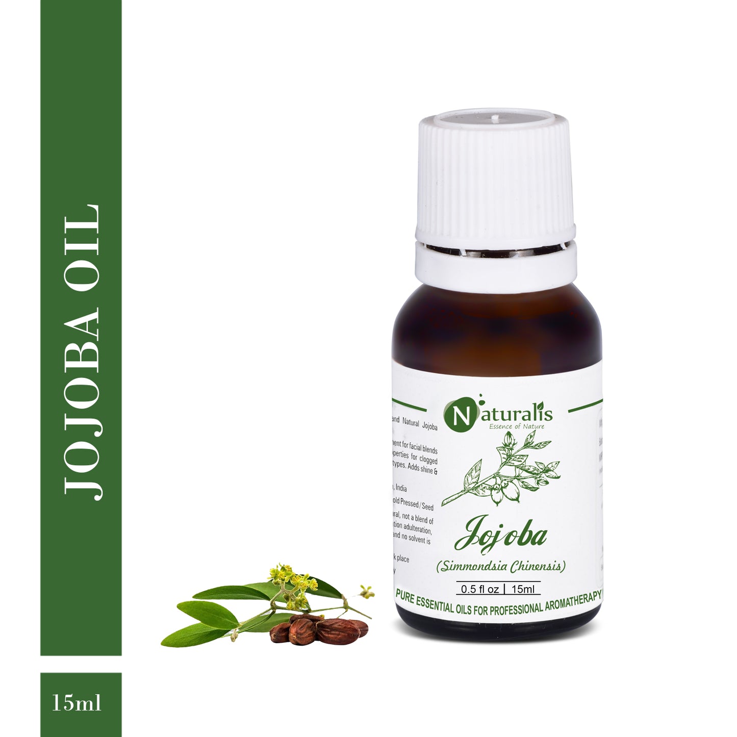 Coldpress Jojoba Carrier Oil by Naturalis - Pure & Natural - Naturalis