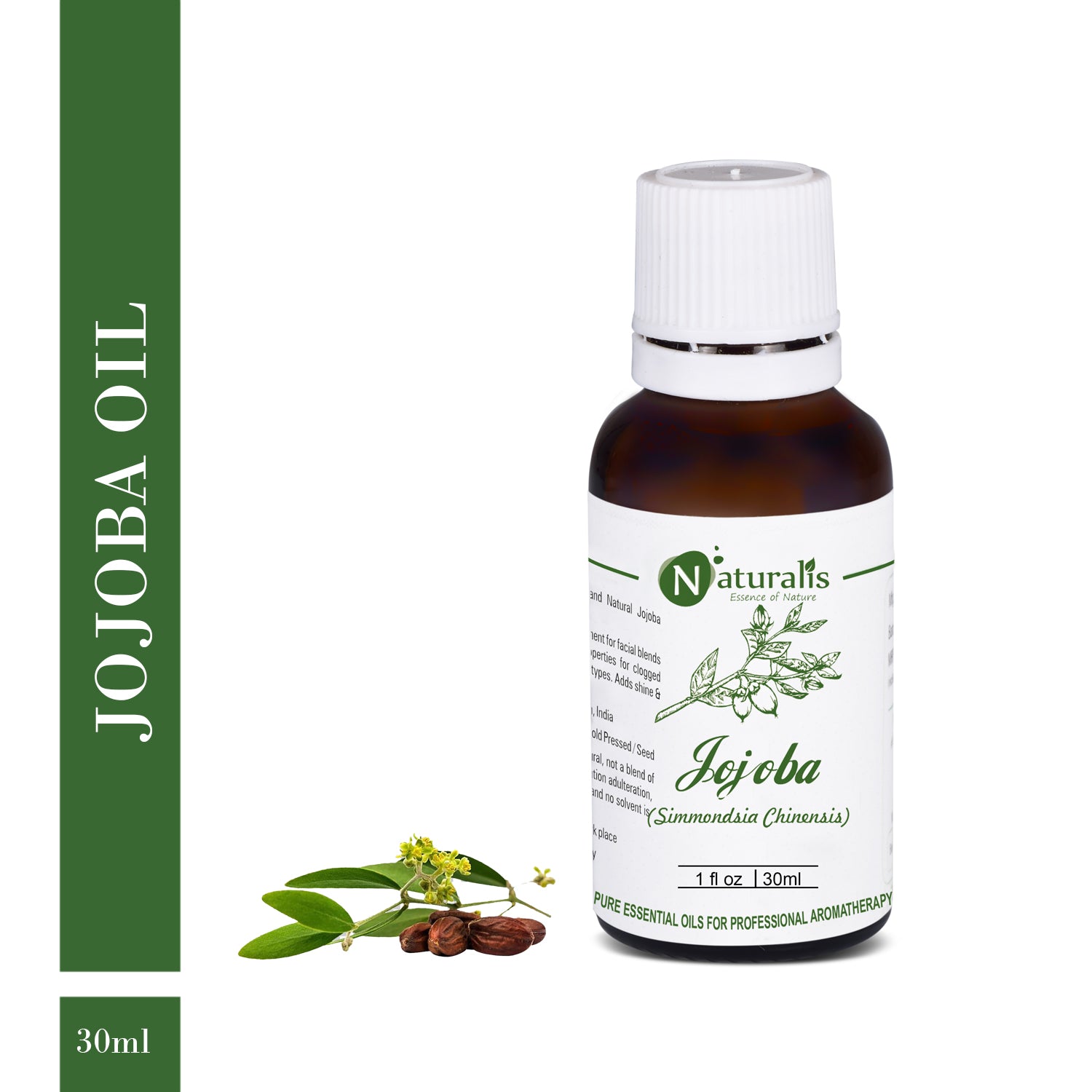 Coldpress Jojoba Carrier Oil by Naturalis - Pure & Natural - Naturalis