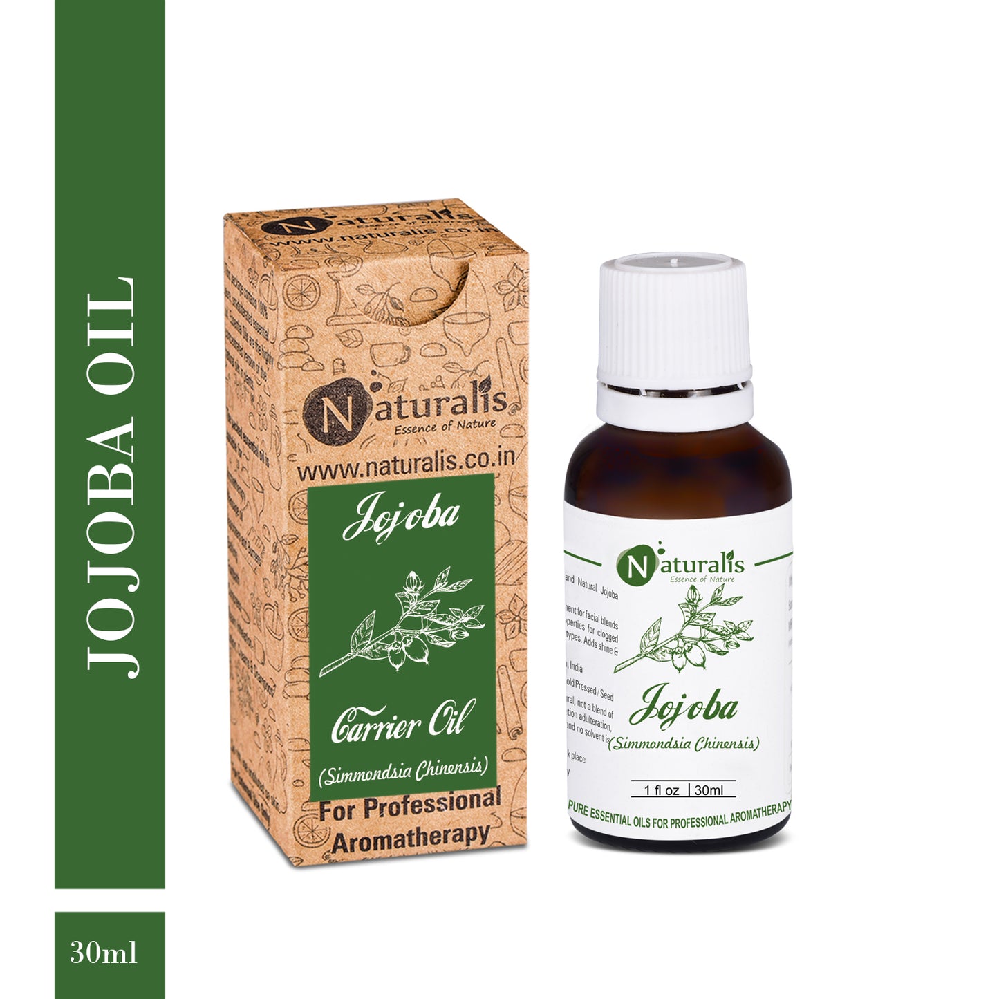 Coldpress Jojoba Carrier Oil by Naturalis - Pure & Natural - Naturalis