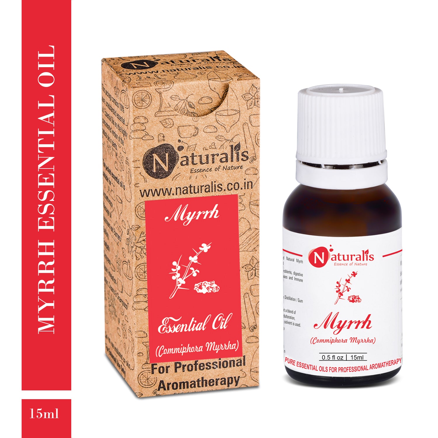 Myrrh Essential Oil by Naturalis - Pure & Natural - Naturalis