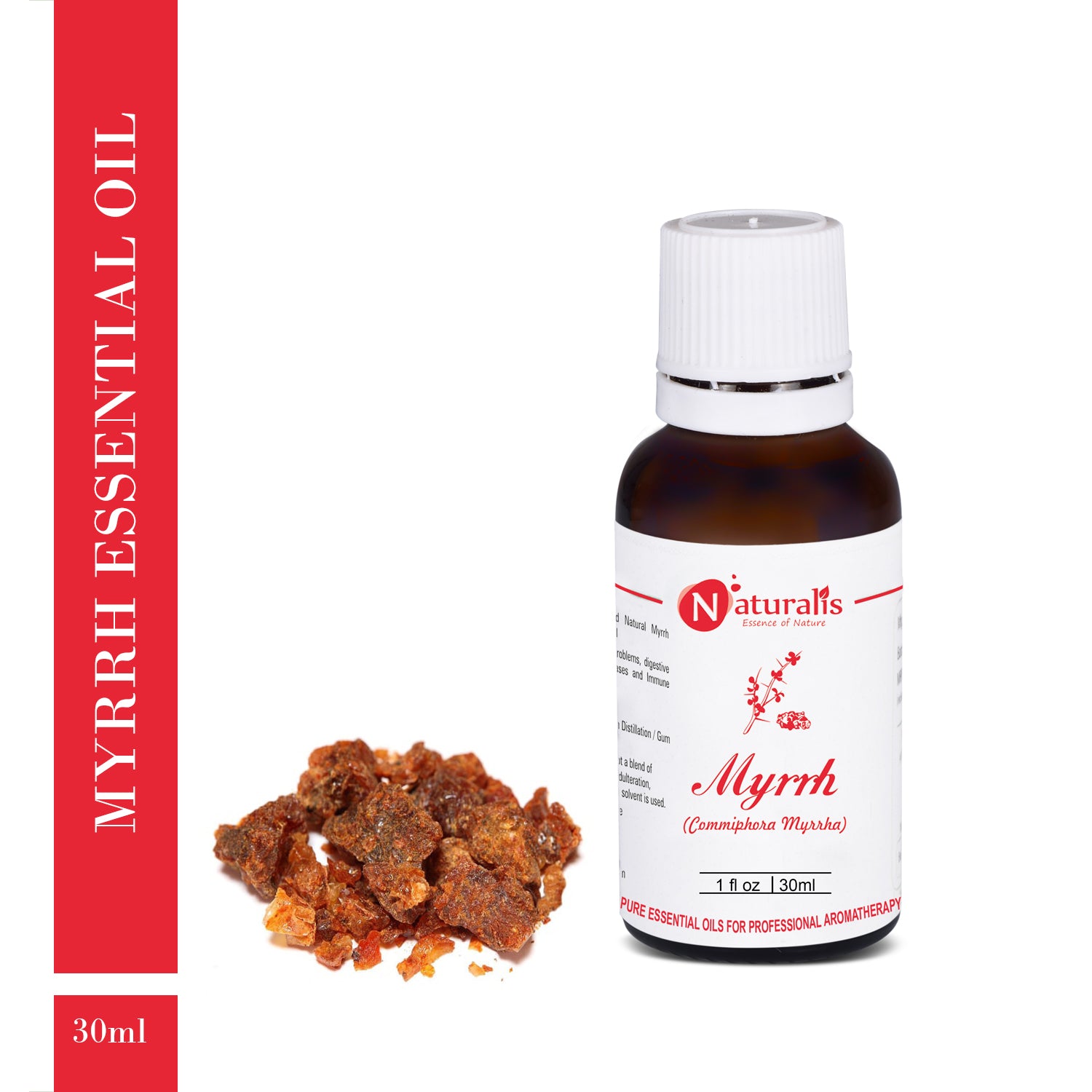 Myrrh Essential Oil by Naturalis - Pure & Natural - Naturalis