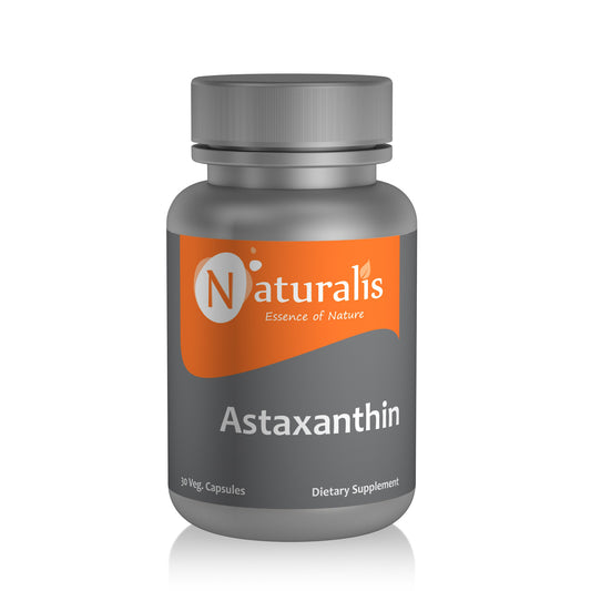 Naturalis Essence of Nature Astaxanthin 4mg (For healthy skin and eyes) – 30 Veg capsules - Naturalis
