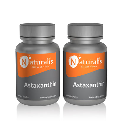 Naturalis Essence of Nature Astaxanthin 4mg (For healthy skin and eyes) – 30 Veg capsules - Naturalis