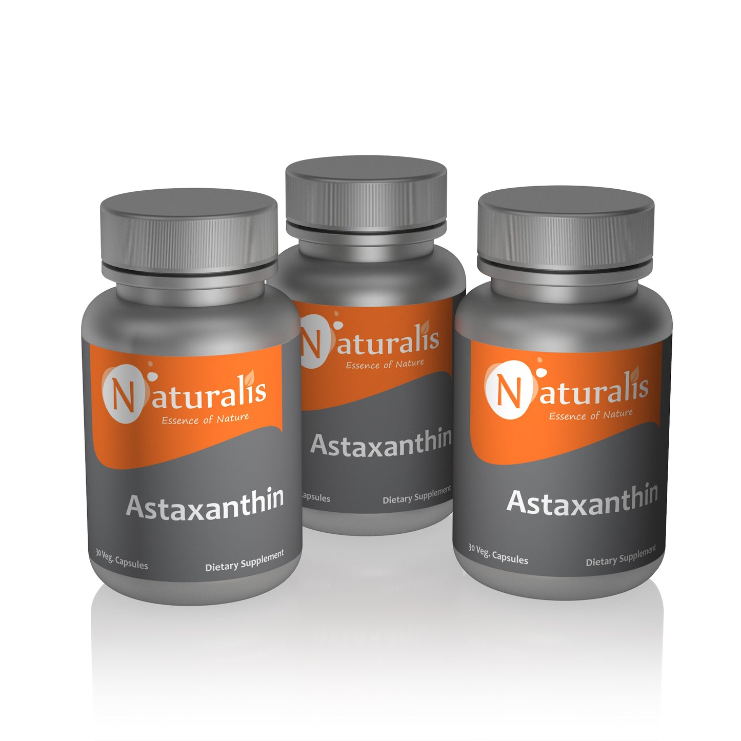 Naturalis Essence of Nature Astaxanthin 4mg (For healthy skin and eyes) – 30 Veg capsules - Naturalis